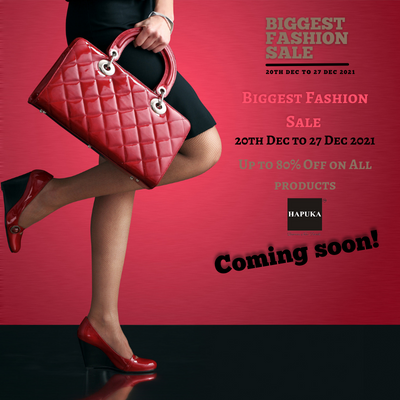 Biggest Fashion Sale coming soon!