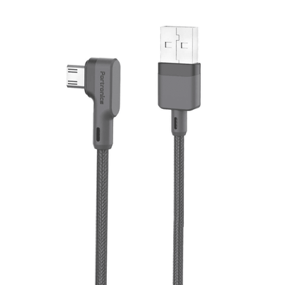 Portronics Konnect L1.2M Fast Charging 3A Micro USB Cable with Charge & Sync Function