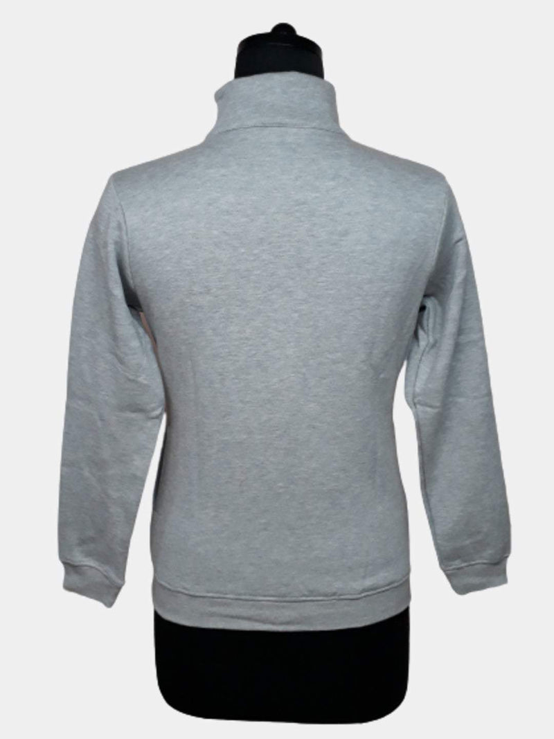 Hapuka Hapuka Women Grey Fleece Collor Sweat Shirt Hapuka Sweaters & Sweatshirts
