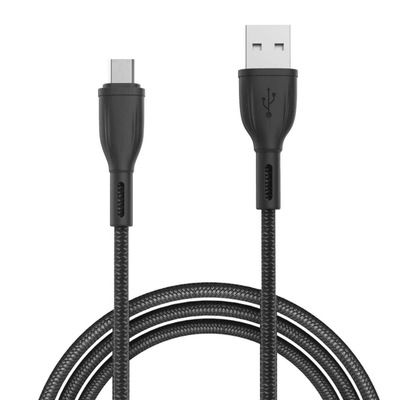 Portronics Konnect Plus 1.2M Fast Charging Micro USB Cable for Android Phones