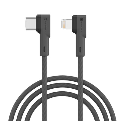 PortronicsIndia Konnect L 8 Pin USB Durable Cable For Iphone