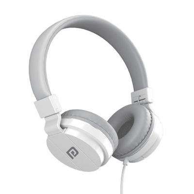 Portronics Aural 1 Foldable On Ear Wired Headphone with Powerful Bass I 3.5mm Audio Jack I in-Built Mic
