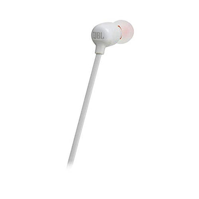 JBL JBL Tune 160BT by Harman Pure Bass Wireless in-Ear Headphones with Mic (White) Hapuka 