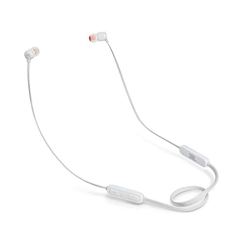 JBL JBL Tune 160BT by Harman Pure Bass Wireless in-Ear Headphones with Mic (White) Hapuka 