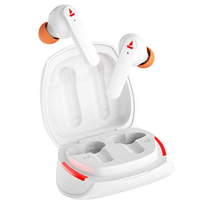 boAt (Renewed) Boat Airdopes 641 Bluetooth Truly Wireless Earbuds with Mic (White Fury), one Size Hapuka 