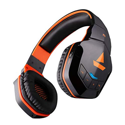 boAt boAt Rockerz 518 Bluetooth On-Ear Headphone with Mic(Molten Orange) Hapuka 