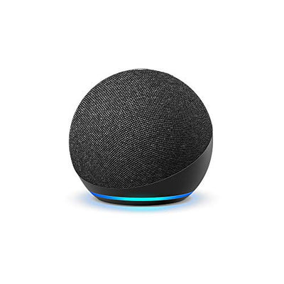 Amazon Echo Dot (4th Gen, 2020 release)| Smart speaker with Alexa (Black) Hapuka 