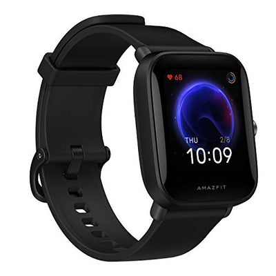 Amazfit Amazfit Bip U Smart Watch, SpO2 & Stress Monitor, 3.63 cm(1.43") HD Color Display, 60+ Sports Modes, Breathing Training, 50+ Watch Faces (Black) Hapuka 