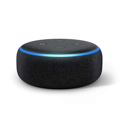 Amazon Echo Dot (3rd Gen) - #1 smart speaker brand in India with Alexa (Black) Hapuka 