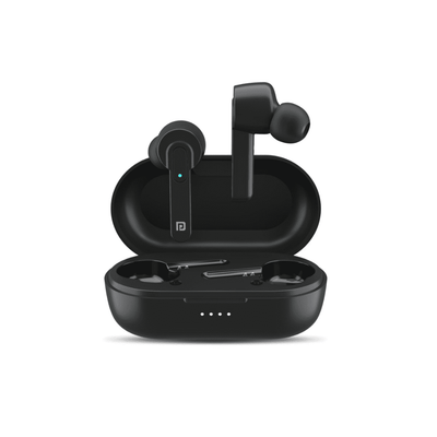 Portronics Harmonics Twins 24 Smart TWS Earbuds with Bluetooth 5.0, Upto 15 H Total Playtime, Type-C Charging Port & Voice Assistant
