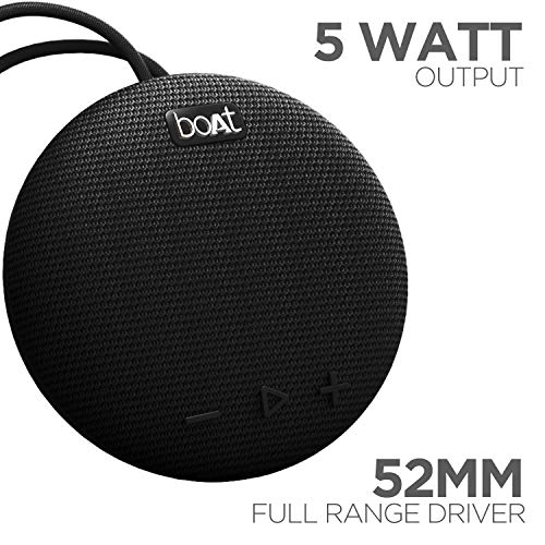 boAt boAt Stone 190 5 Watt Truly Wireless Bluetooth Portable Speaker (Black) Hapuka 