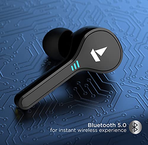 boAt (Renewed) boAt Airdopes 431 Bluetooth Truly Wireless In Ear Earbuds with Mic (Black) Hapuka 