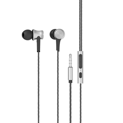 Portronics Conch 210 in-Ear Metal Body Stereo Bass Wired Earphone, Noise Reduction, Superior Grip