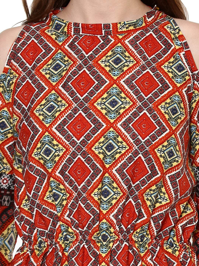 Hapuka Hapuka Women Multi  American Crepe Printed Dress Hapuka Dress