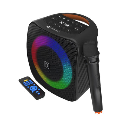 Portronics Dash 40W TWS Bluetooth Portable Speaker with Wireless Karaoke Mic. with Digital Display