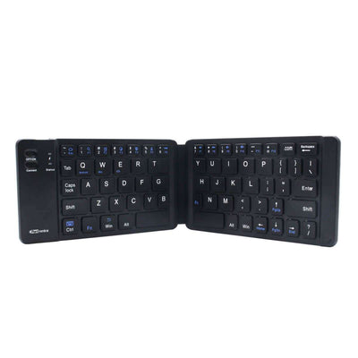 Portronics Chicklet POR-973 Foldable QWERTY Keyboard, Mini Pocket Sized for iOS, Android and Windows Tabs, Smartphones,