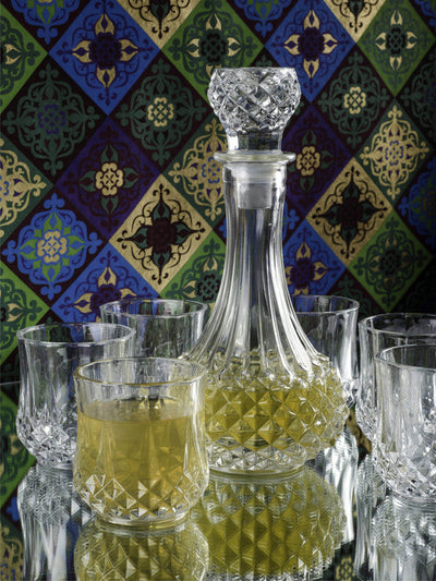 Glass Decanter Set with Tumblers (Set of 7 pcs)