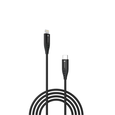 Portronics 20W PD charging cable Type-C to 8 pin USB cable