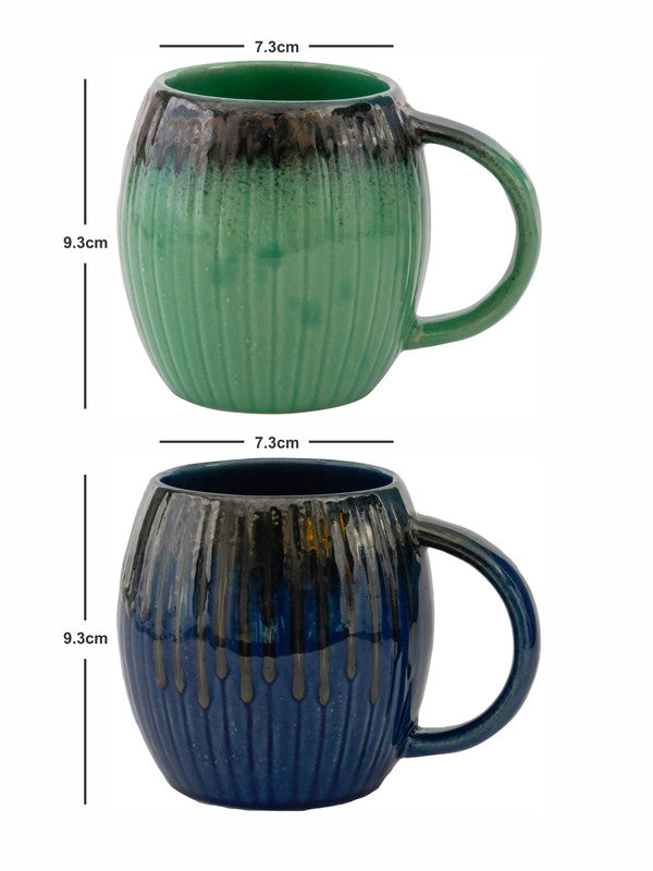 Roxx Stoneware Large Bella Coffee Mug (Set of 4 Pcs.)