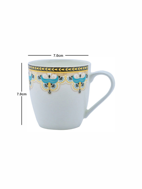 Sonaki Bone China Tea/Coffee Mug (Set of 6pcs)