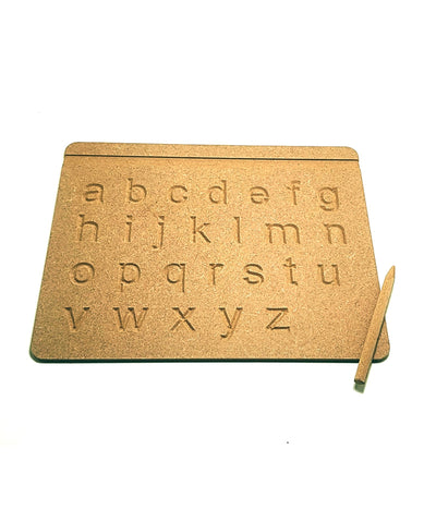 AmericanElm Alphabet Tracing Board for English Lower Case- abcd Creative Learning Toys for Kids