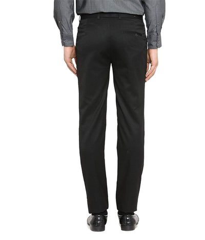 Cliths Cliths Black Formal Trouser For Mens Slim Fit/Black Pant For Mens Formal Hapuka Formal Trouser-Men