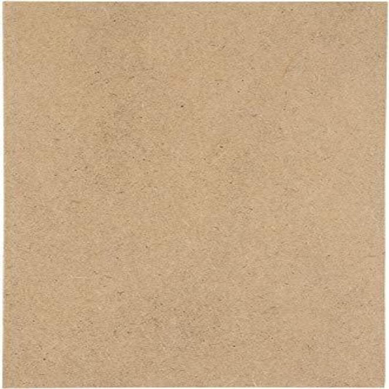 Whittlewud Pack of 30 MDF Wood Board 6 inch x 8 Inch, 2.3 mm Thickness Medium Density Fibreboard for Arts & Crafts  (6 Inch x 8 Inch, 2.3 mm Thick)
