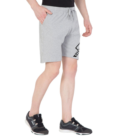 Cliths Cliths Men's Line Printed Shorts/Sports Shorts For Men-Light Grey Hapuka Shorts-Men