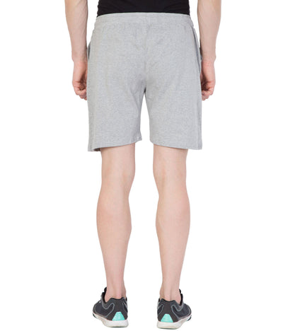 Haoser Haoser  Grey Numberic Printed Short Hapuka Shorts-Men
