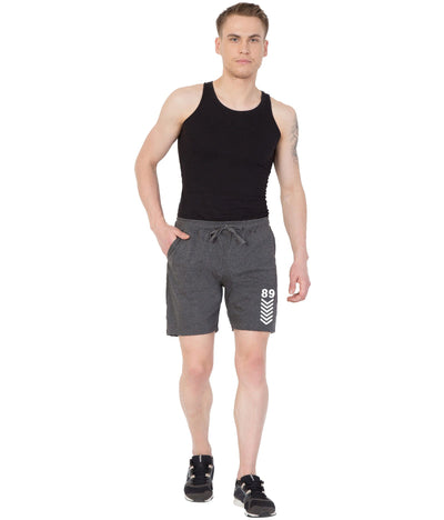 Haoser Haoser Men's Dark Grey Gym Shorts Hapuka Shorts-Men
