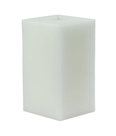 American-Elm American-Elm 3 pcs Unscented 3x3x4 Inch White Square Pillar Candle, Premium Wax Candles for Home Decor Hapuka Square Pillar Candles