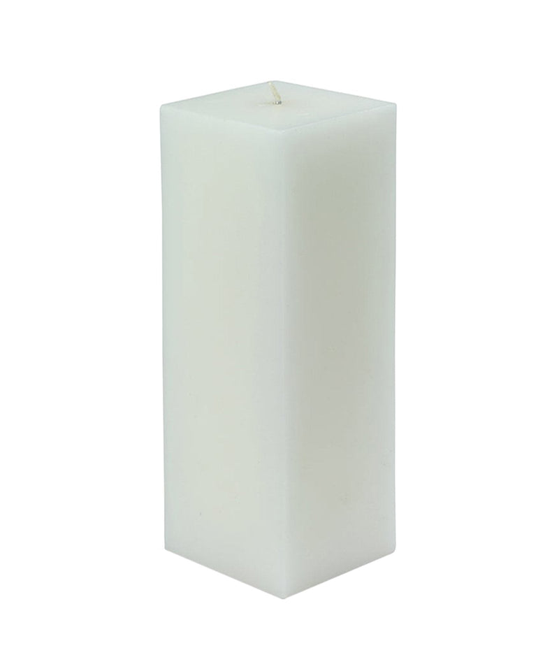 American-Elm American-Elm 3 pcs Unscented 3x3x6 Inch White Square Pillar Candle, Premium Wax Candles for Home Decor Hapuka Square Pillar Candles