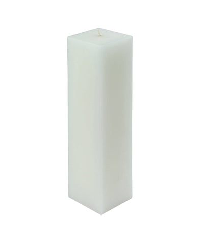 American-Elm American-Elm 3 pcs Unscented 3x3x8 Inch White Square Pillar Candle, Premium Wax Candles for Home Decor Hapuka Square Pillar Candles