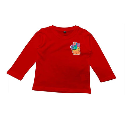 American-Elm Regular Fit Kids Full Sleeves T-shirt for Boys | Cartoon Print T-Shirt for Kids