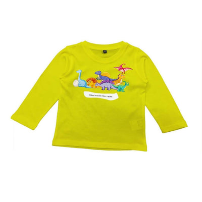 American-Elm Round Neck Kids Full Sleeves T-shirt for Boys | Kids Cotton Printed T-Shirt