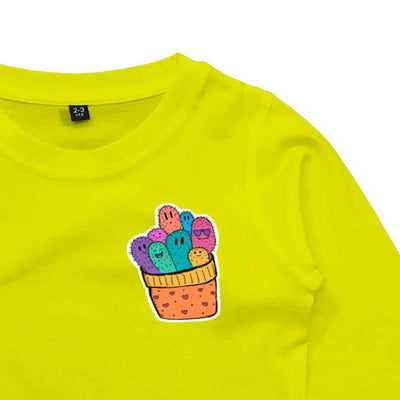 American-Elm Round Neck Kids Full Sleeves T-Shirt for Boys | Kids Multicoloured Printed T-Shirt for Boys