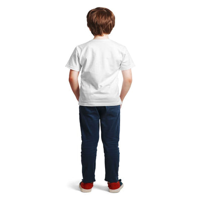 Haoser Boys & Girls White Cotton Solid Stylish T-Shirt- Combo Pack