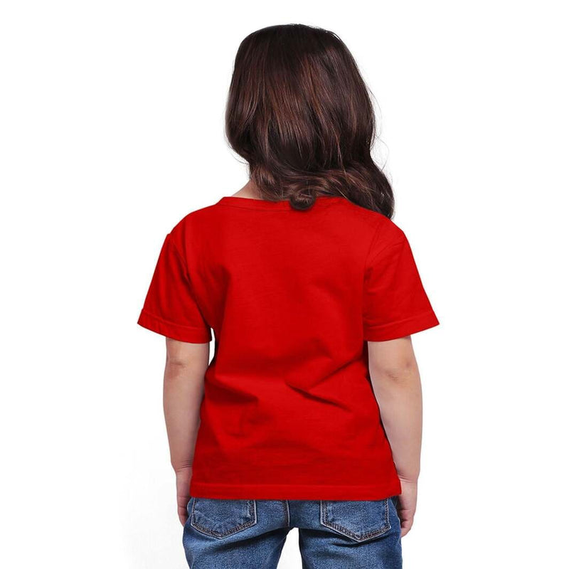 Haoser Combo Pack Yellow/ Red Cotton Solid Stylish Regular fit, Half Sleeve T-Shirt for Brother/ Sister