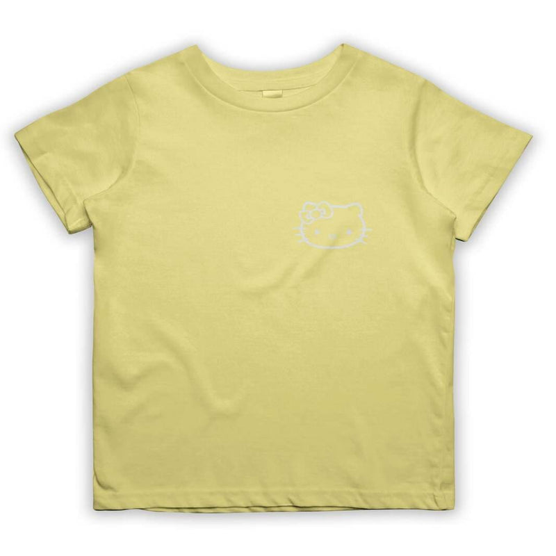 Haoser Girls Yellow Cotton Comfort Regular Fit T-Shirt