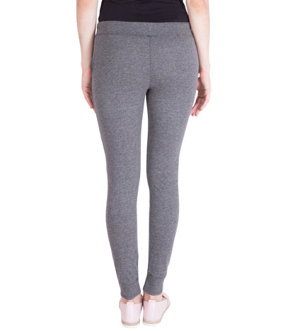 American-Elm American-Elm Dark Grey Lower for Women's Stylish Designer Slim Fit Track Pants For Daily Usage Hapuka Track Pant & Joggers-Women