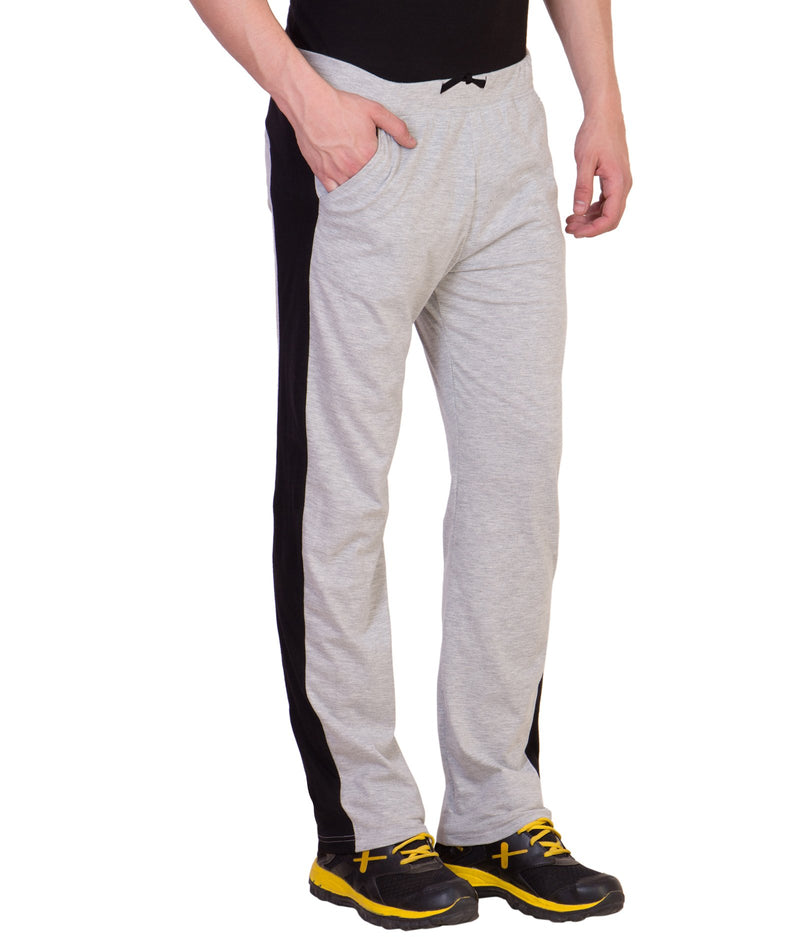 American-Elm American-Elm Yoga Pants for Men Cotton Grey Solid Stylish Lower/ Trackpant for Men Hapuka Track Pant & Joggers- Men