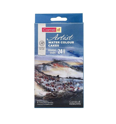 Camel  Camel Artist Water Colour Cake Set - Pack of 24. Hapuka Water Colours